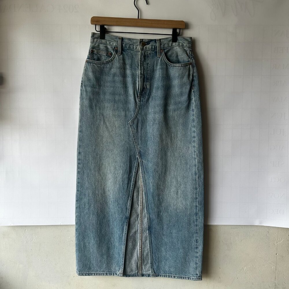 Aritzia The '90s Vintage Maxi Denim Skirt - Picture 12 of 12